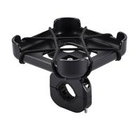 UTTASU Support de haut-parleur de vélo pour Bose SoundLink Micro/Micro 2, support de moto pour tuyau de 70 mm-200 mm, support audio portable noir