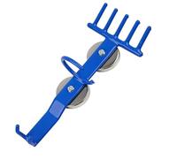 UTTASU Support de rangement magnétique pour douilles de 40,6 cm, support de rangement d'outils en métal pour clés et réparation automobile, anti-rayures bleu