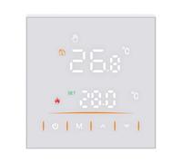 UTTASU Thermostat WiFi intelligent pour Tuya | Écran LCD | Compatible avec chaudière à eau électrique à gaz et chauffage au sol | Design ultra fin 15 mm | CA 180-260 V