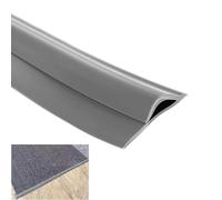 UTTDP Bande de Transition autocollante Grise for Moquette et carrelage - Bordure de Sol antidérapante et Durable for seuils jusqu'à 6 mm(Length 10m(32.8ft))