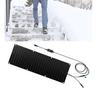 UTTDP Tapis de déneigement for l'hiver - for escaliers extérieurs, Portes, allées et entrées avec Cordon d'alimentation (5 pièces 40 x 200 cm/15,7 x 79 Pouces)(40x80cmx1Pcs)