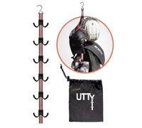 UTTY Séchoir à Linge Portable Multifonction à Suspendre avec Crochets réglables pour la Maison, Les Voyages et l'extérieur - Cintre pour équipement de Sport