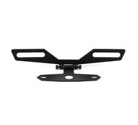 UTV License Plate Holder, Trailer License Plate Bracket Folding License Tail Light Plate Holder Aluminum License Plate Frame Mount for Cart RV Truck Snowmobile Trailer Boat