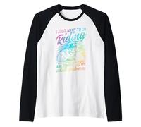 UTV pour Femme I Just Want to go Riding UTV Lovers tie Dye Manche Raglan