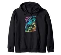 UTV pour Femme I Just Want to go Riding UTV Lovers tie Dye Sweat à Capuche