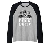 UTV SXS Sittin Pretty Off Road Girl Passenger Princesse Manche Raglan