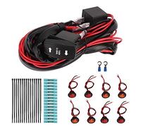 UTV Turn Rocker Commutateur Kit D'éclairage Juridique de la Rue ATV Turn Relay Relais Remplacement pour RZR (Interrupteur de Virage Vertical)