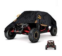 UTV X3 Housse imperméable et résistante en tissu Oxford pour Can-Am Maverick X3 XMR XRC MR R/X DS RS RC Turbo R 900 HO Polaris RZR/XP Turbo S, 2-3 places