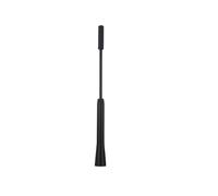 UTVTNPUKM Antenne universelle de toit voiture 17 cm, antenne réception FM/AM stéréo en métal, amplifiée for automobile antenne de voiture(Black-1pcs)