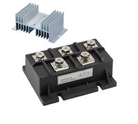 UTVTNPUKM Mds Series Modules de pont triphasés MDS100A 100A 1600V 3- Redresseur diode phase MDS150A Base cuivre radiateur Ballast pour lampe fluorescente(Module with radiator,MDS-150A)