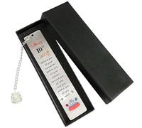 UTXN Cadeaux pour filles/garçons de 10 ans, marque-page en acier inoxydable, souvenir d'anniversaire de 10 ans pour fille, fils, nièce, neveu (avec une belle boîte cadeau)