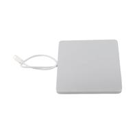 UTYDPLKHG Graveur DVD Externe de Type C, Silencieux - Emplacement de Gravure à Bouton - Chargeur de Lecteur Optique, graveur CD/DVD USB-C Haute Vitesse pour et Mac, avec Prise en