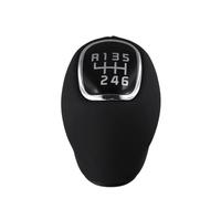 UTYSRFgkjlol Baguette de vitesse en silicone élastique Pommeau de levier vitesse 6 vitesses R noir, 1 pièce, pour Kia Rio 5 2011-2015, manuel automatique
