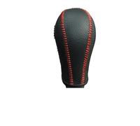 UTYSRFgkjlol Pommeau Gear Covers Fit For Renault Koleos Samsung QM6 2009 To 2016 Shift Collars Genuine Leather Knob Cover(Red)