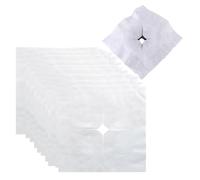 UtySty Lot de 100 housses de coussin jetables jetables ultra douces et antiadhésives pour lit de massage pour table de massage, lit de cils, lit de spa, table de tatouage, table de thérapie