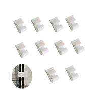 UtySty Lot de 20 clips de fixation pour cage de chat - Boucle de verrouillage détachable - Pour assemblage à faire soi-même - Pour chaton, chiot, poulet, caille, pigeon, chien, lapin, cage de portail