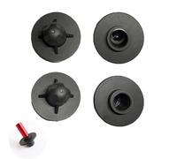 UtySty Lot de 4 capuchons de rechange pour pieds de chaise de camping - Embouts anti-enfoncement pour chaises de camping pliantes à dossier haut - Cadre amélioré - Tube de 15 mm