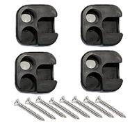 UtySty Lot de 4 pieds de rechange pour chaise pliante avec vis - Pour tabouret de camping ou d'extérieur - Pieds de table de pelouse pour poteau pivotant - Base pivotante - Accessoire de réparation de