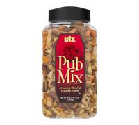 Utz Pub Mix - 44 Ounce Barrel - Savory Snack Mix, Blend of Crunchy Flavors for a Tasty Party Snack - Resealable Container - Cholesterol Free and Trans-Fat Free