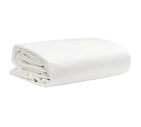 UU*TOP Bâche/couverture de protection - anti-déchirure/Anti-moisissure - blanc 1 5x2 m 650 g/m² BB321