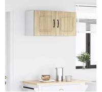 UU*TOP Placard mural de cuisine - moderne Armoire suspendue - avec porte - Chêne Sonoma 80x31x40 cm - CC886