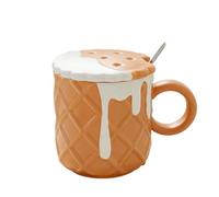 UUBLKH Lot de 2 tasses à thé chinoises Tenmoku 141,7 g, bol Jianzhan coloré, tasses de lotus Tenmoku, ensemble de tasses à thé en céramique Kungfu chinois, décoration de Noël, cadeau du Nouvel An(B)