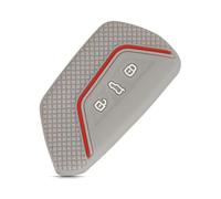 UUIUYGH Coque Clé Étui De Protection en Silicone Clé Voiture pour Golf 8 pour Mk8 2020 Support Intelligent Boutons Coque Clé(Gray)