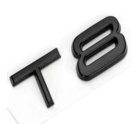 uULiit Voiture 3D Emblèmes pour Volvo T8,Logo Insigne Emblème Autocollant Décalcomanies D'insigne Capot Décoratif Badge Tronc Logo Style Accessoires,B