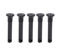 UUNPODDO 5 pièces poignée de Porte d'amortisseur de Ventilateur Hors-Bord, poignée de Moteur de Bateau Hors-Bord, Remplacement pour Moteur Hors-Bord 2 Temps 9,9 15 40, matière Plastique