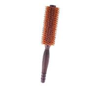 UUNVTOSU Peigne en bois pour soins des cheveux bouclés, peigne rond pour coiffage, boucle intérieure, frange droite, outil de coiffure, brosse à cheveux