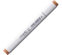 Uuq-Classic E13, Light Suntan, Twin Marker Avec Une Pointe Moyenne Et Une Pointe Fine