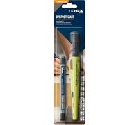 Uuq-Dry Profi Giant L4478001 Marqueur De Construction Avec Papier Taille-Crayon Et Clip + 4 Mines Graphite Universelles Pour Toutes Les Surfaces Dans Le Blister