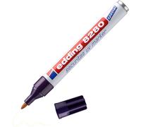 Uuq-Edding 8280 Securitas Marqueur Uv - Incolore - 1 Stylo - Pointe Ronde 1-5,3 Mm - Pour Lumière Noire - Pour Des Marquages Cachés Sur Presque Tous Les Matériaux - Encre Invisible, Géocaching
