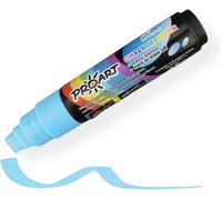 Uuq-Leviatan Stylos À Craie Pour Tableau Noir Lavable Stylo À Craie Essuyable À Sec Et Humide Marqueur Craie 10 Mm Marqueurs À Craie Pour Tableau 15 G - Bleu