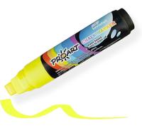 Uuq-Leviatan Stylos À Craie Pour Tableau Noir Lavable Stylo À Craie Essuyable À Sec Et Humide Marqueur Craie 10 Mm Marqueurs À Craie Pour Tableau 15 G - Jaune