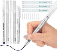 Uuq-Marker Pen Pour Tattoo Microblading Eyebrow Reshaping - 0.5mm Et 1.0mm - 3pcs/Set - Non Toxique