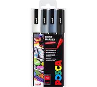 Uuq-Posca Pc-3m Coffret Cadeau De Marqueurs À Peinture Couleurs Populaires 0,9 À 1,3 Mm