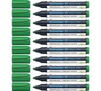 Uuq-Schneider Lot De 10 Marqueurs Rechargeables Maxx 290 Pour Tableau/Chevalet 1-3 Mm (Vert) (Import Allemagne)