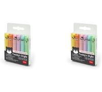 Uuq-Teddy's Style Lot De 12 Mini Surligneurs
