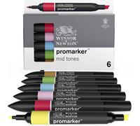 Uuq-W&n Promarker Set X6 Tons Moyens