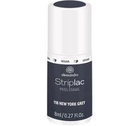 Uur-Alessandro Vernis À Ongles Uv/Led Striplac Peel/Soak New York Grey 48-118