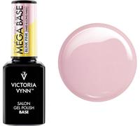 Uur-Mega Base Blink Pink Vernis Gel Hybride Uv Led Pailleté Pour Ongles Durs & Longs 15ml