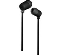 UUR-Mysound - Speak Fluo Black Type-C Écouteurs Intra-Auriculaires Noir - Matériau Soft Touch, câble Plat Anti-enchevêtrement, résistant à la Transpiration, idéal pour la Musique, Les appels et