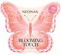 Uur-Neonail - Vernis Semi Permanent - Gel Ongle Uv - Set De Vernis À Ongles - Coffret - Blooming Touch - Revital Base Fiber - Top Glow Twinkle Twist - Stickers Ongles - 2x7,2 Ml