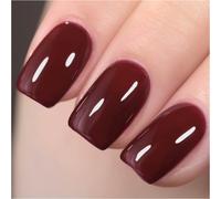 Uur-Red Vernis À Ongles Gel, 16 Ml Soak Off Séchage À La Lumière Uv Pour Nail Art Manucure À La Maison, 1149 Dark Red Cherry
