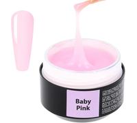 Uur-Sincero Salon Gel Construction Ongle Uv Solid - Baby Pink - Résistant 4in1 Builder Gel Pour Renforcement Protéger Extension Et Décoration - Nail Art Ongles - Longue Durée - Gel Ongle Uv Led - 15m