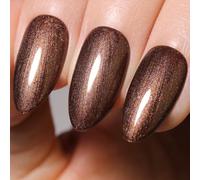 Uur-Vernis Semi Permanent Pailleté, 15ml Brun Nacré Pailleté Vernis Gel Uv Semi Permanent Uv Led Soak Off Gel Nail Polish French Vernis À Ongles Gels Semi-Permanents Diy Nail Kit Démarrage