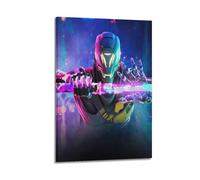 UUSDDUXC Poster décoratif sur toile représentant un jeu vidéo Ghostrunner - Impression d'art moderne pour chambre à coucher - 60 x 90 cm