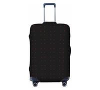 Uusnwaa Bagages lavables Karaté Boy Vector ceinture changeante couleur imprimée, housse de protection pour valise de voyage, anti-poussière et anti-rayures, Noir , S