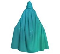 Uusnwaa Cape à capuche imprimée mer, cape avec capuche médiévale de la Renaissance pour homme et femme, costume d'Halloween et de cosplay